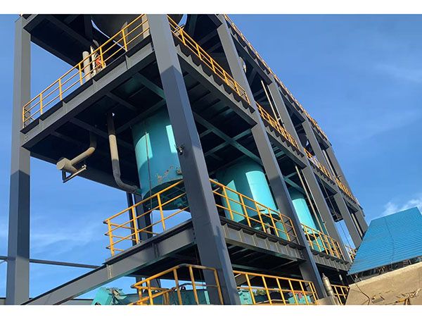 受阻沉降機現場